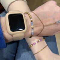 Morse Code Stretchy Beaded Bracelet (BETA TEST)