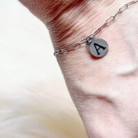 Engraved 10mm Disc Charm or Connector