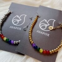 Rainbow Beaded Bracelet